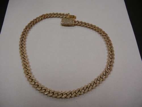 10K Gold & Diamond Necklace (Pompano Beach, FL)