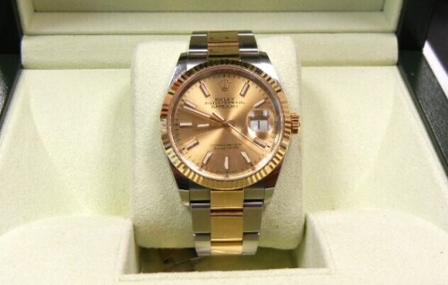 Rolex 18K Gold & Stainless Datejust Watch (Pompano Beach, FL)