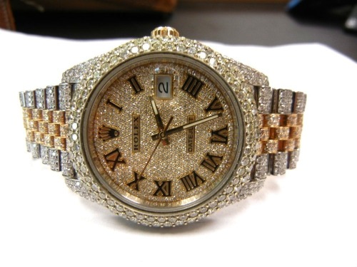 Rolex 18K Gold & Stainless Datejust Watch (Pompano Beach, FL)