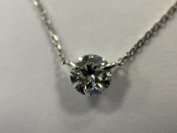 18K Gold & Diamond Necklace (Pompano Beach, FL)
