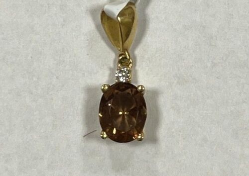 18K Gold, Zultanite & Diamond Pendant (Pompano Beach, FL)