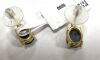 18K Gold, Blue Star Sapphire & Diamond Earrings (Pompano Beach, FL) - 3