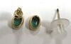 18K Gold & Emerald Earrings (Pompano Beach, FL) - 2