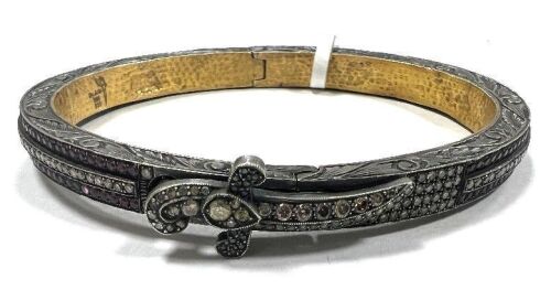 Arto Karaman 24K Gold Plated, Sterling Silver & Diamond Bracelet (Pompano Beach, FL)