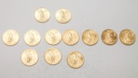 US $10 Liberty Coins (Laredo, TX)
