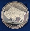 (3) National Collector's Mint "1 Troy Ounce Fine Silver" Giant Bufflo Proof Coins - 3