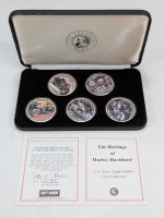 "The Heritage of Harley-Davidson U.S. Silver eagle Dollar Collection"