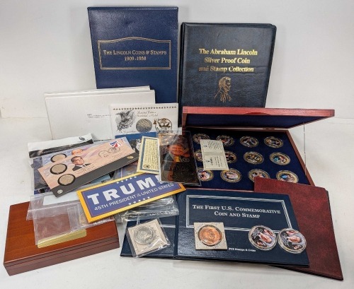 Assorted U.S. Presidenial Coins& Collections