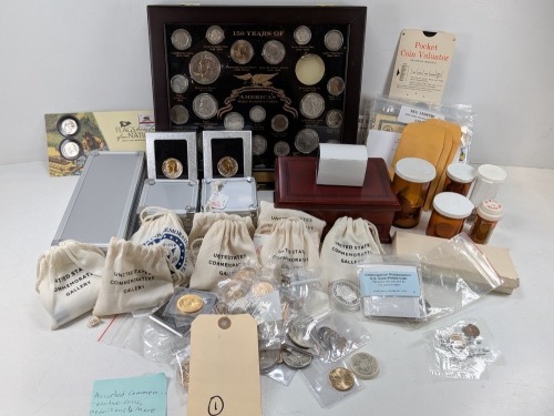 Assorted Commemorative Coins, Medalions & More