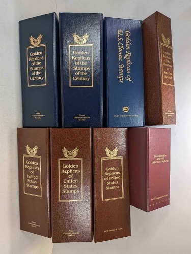 (2) Ctns "Golden Replica of the Stamps of the Century"