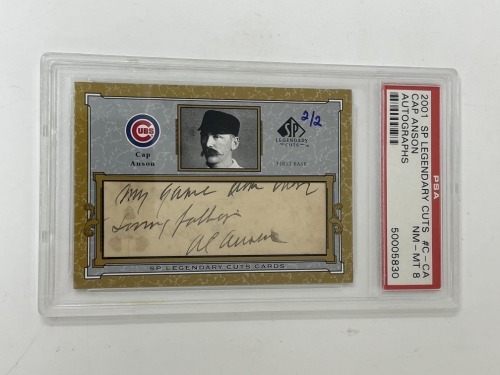 2001 SP Legendary Card (Dayton, NJ)