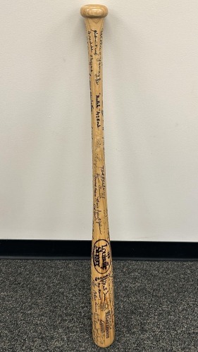 Negro League Old Timers signed Jersey, Poster & Bat (Dayton, NJ)