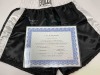 Muhammad Ali signed Boxing Trunks (Dayton, NJ) - 3