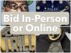 Bidding In-Person or Online