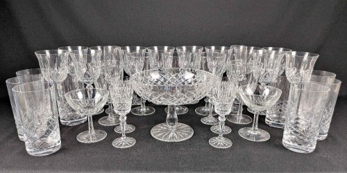 (2) Ctns Crystal Stemware & Glasses