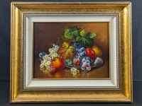 Werner DeCaro, "Harvest Gifts" Oil on Canvas
