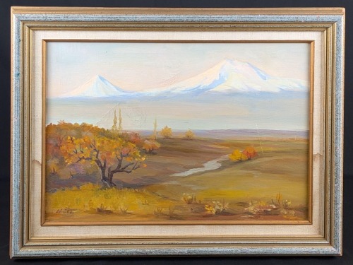 Oil on Canvas Landscape