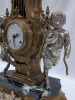 "Imperial" Clock & (2) "Brevettato" Candelabra - 4