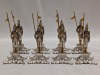 Ornate Chessboard & Military Chess Pieces - 8