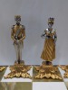 Ornate Chessboard & Military Chess Pieces - 12