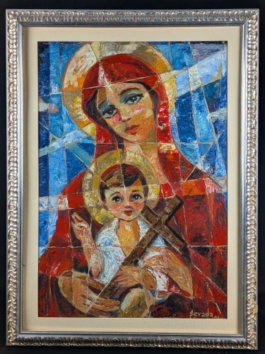 Samvel Sevada, Oil Behind Glass