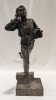 Bronze Newspaper Boy Sculpture - 6