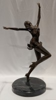"Joy" Ballerina Bronze Sculpture