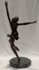"Joy" Ballerina Bronze Sculpture - 3