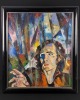 Samvel Sevada, "Emotions of City" Oil on Canvas