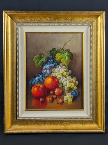 Werner DeCaro, "Harvest Gifts" Oil on Canvas