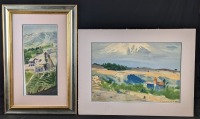 (2) Watercolor Landscapes