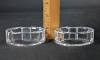 (2) Swarovski Napkin Holders - 5