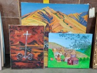 (3) Canvas Artwork