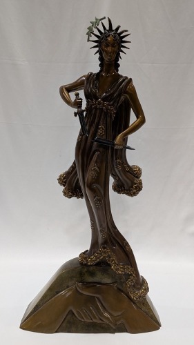 "Peace" Bronze Sculpture