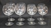 (8) Rogaska Glassworks Wine Glasses