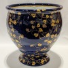 Blue & Gold Porcelain Pot - 2