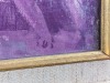 Antique Painting Behind Glass - 3