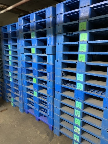 Plastic Storage Pallets (J Cioffi/Newark, NJ)