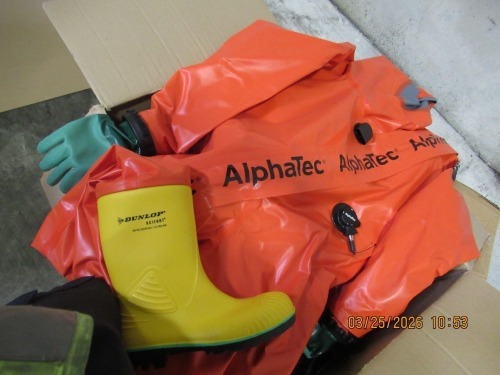 Chemical Protective Suit (Labeling Svcs/Puyallup, WA)