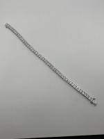 14K Gold & Diamond Line Bracelet (Riverside, CA)
