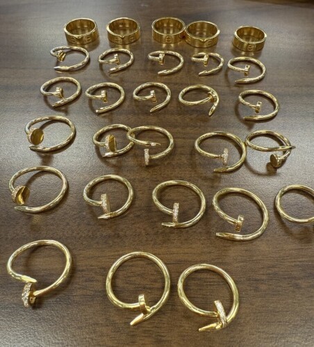 21K Gold Rings (Riverside, CA)