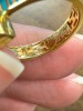 21K Gold & Enamel Cross Form Ring (Riverside, CA) - 2