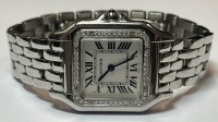 Cartier Panthere Stainless Steel & Diamond Watch (Pompano Beach, FL)