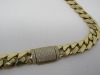 14K Gold & Diamond Cuban Chain (Laredo, TX) - 6