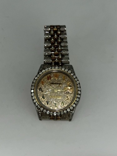 18K Gold Rolex Oyster Perpetual Datejust Watch (Laredo, TX)