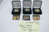 Gold & Black Ruthenium Viena philharmonic Coins (Laredo, TX)