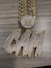 10K Gold & Diamond "M CAM" Pendant (Pompano Beach, FL) - 3