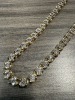 Sterling Silver & Moissanite Tennis Bracelet & 10K Gold & Diamond Tennis Necklace (Pompano Beach, FL) - 7