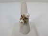 18K Yellow Gold Pearl Ring