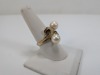 18K Yellow Gold Pearl Ring - 3